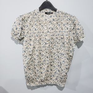 A.N.A Blouse with Blue Flowers